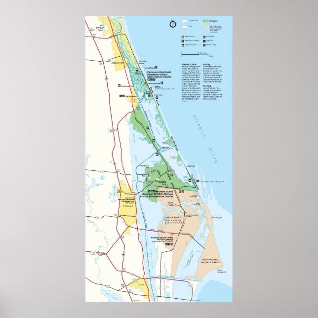 Canaveral National Seashore Poster (Front)