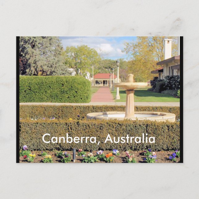 Canberra Australia postcard (Front)