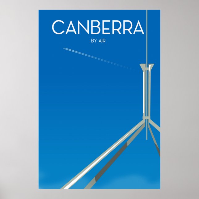 Canberra Australia travel poster (Front)