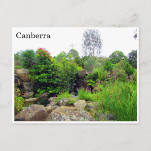 canberra botanic gardens postcard