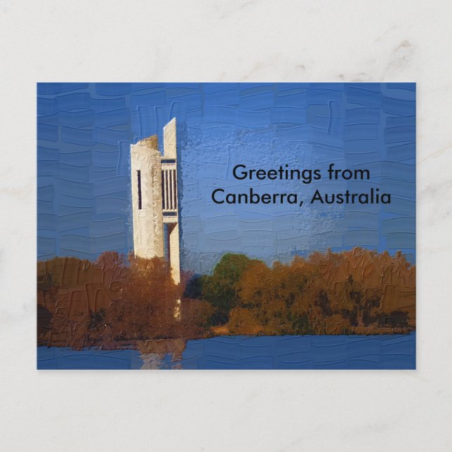 Canberra postcard (Front)