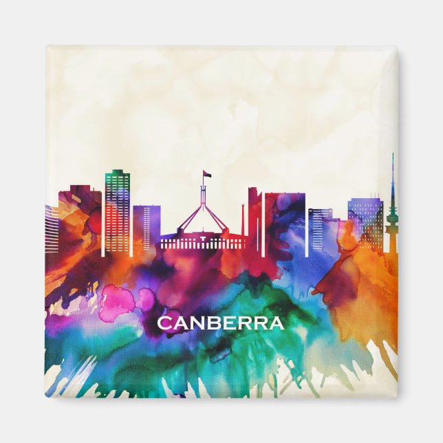 Canberra Skyline Magnet (Front)