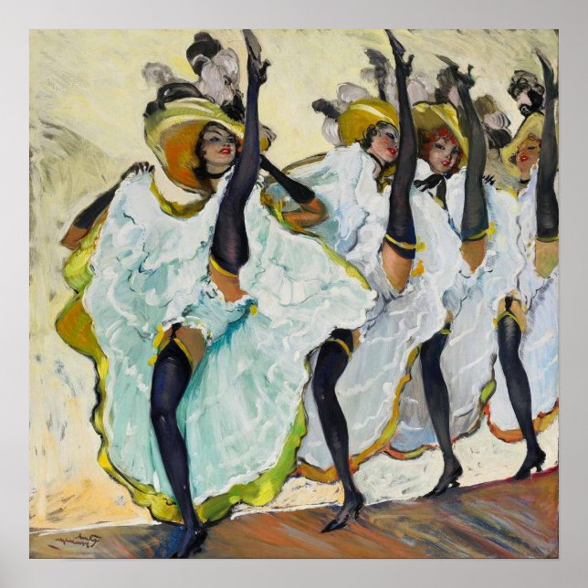 Cancan Dancers Poster (Front)
