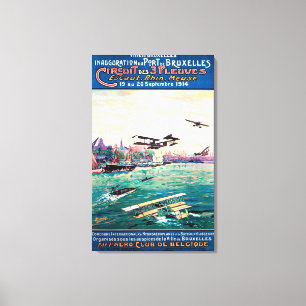 Cancelled Float Plane Promotional Poster Canvas Print