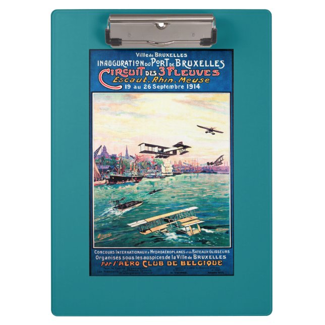 Cancelled Float Plane Promotional Poster Clipboard (Front)