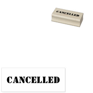 Cancelled Stamp for Voided Documents