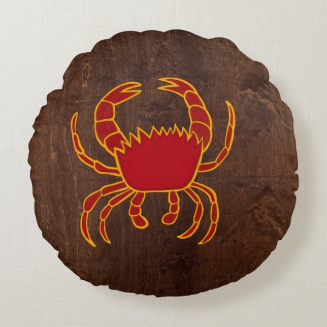 Cancer 2009 round cushion (Front)