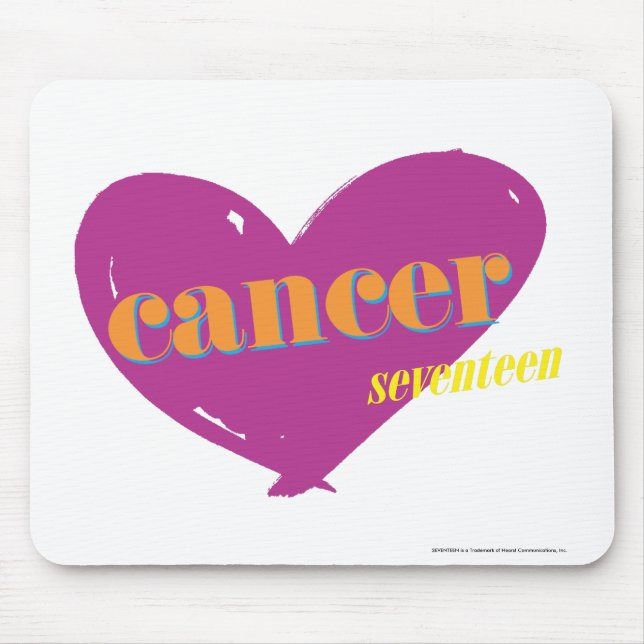 Cancer 2 mouse mat (Front)