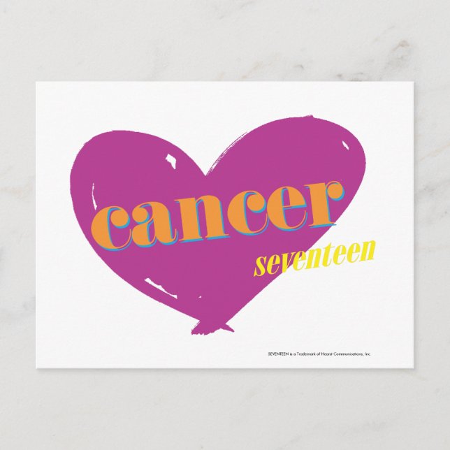 Cancer 2 postcard (Front)