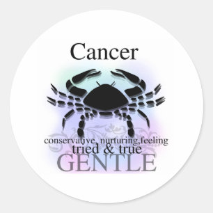 Cancer About You Classic Round Sticker