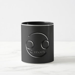 CANCER, Abstract Design of the Zodiac Sign,  Mug