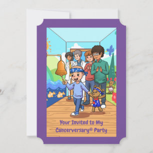 _____  Cancer Anniversary Party Invitations