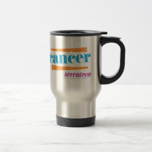 Cancer Aqua Travel Mug