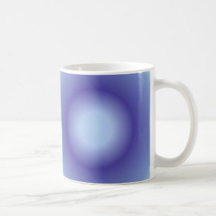 Cancer Aura, Cancer Zodiac, Blue Aura Gradient Coffee Mug