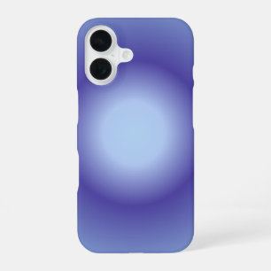 Cancer Aura, Cancer Zodiac, Blue Aura Gradient iPhone 16 Case