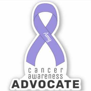 Cancer Awareness Advocate Vinyl Sticker