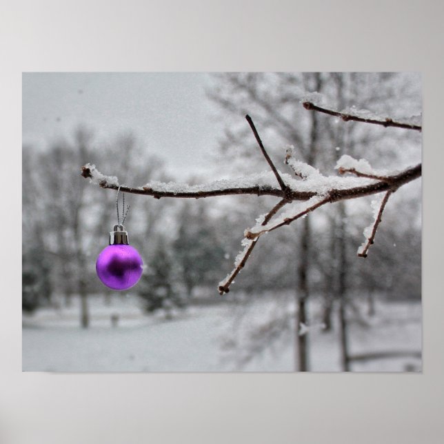 Cancer Awareness Christmas Print (Front)