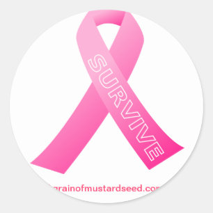 Cancer Awareness Classic Round Sticker