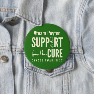 cancer awareness custom name Buttons