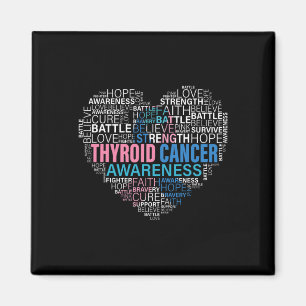 Cancer Awareness Fight Hope Support Strong Warrior Magnet
