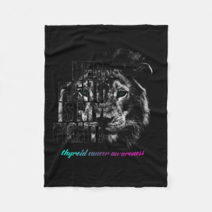Cancer Awareness Fleece Blanket
