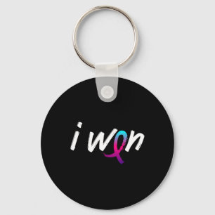 Cancer Awareness - I Won Survivor Fighter Key Ring