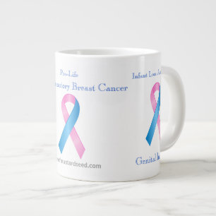 Cancer Awareness Large Coffee Mug