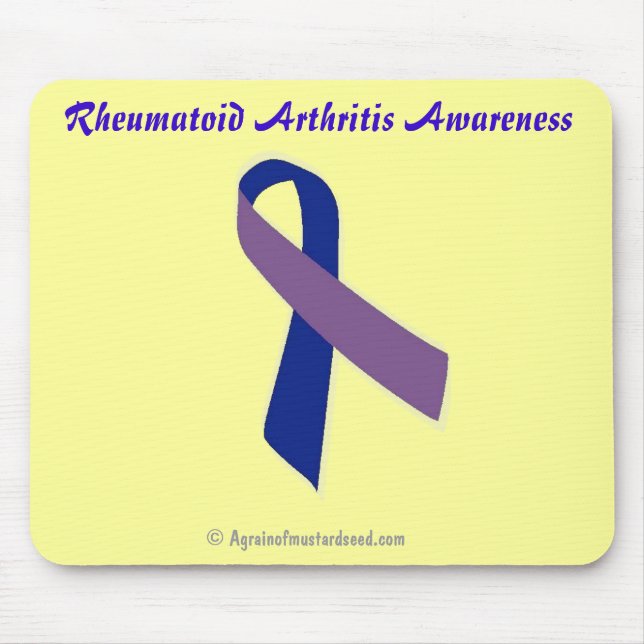 Cancer Awareness Mouse Mat (Front)