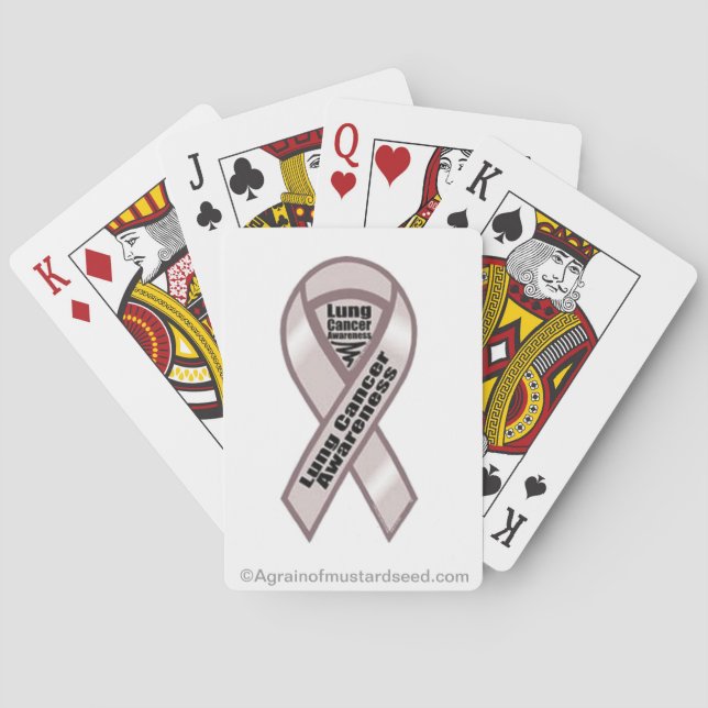 Cancer Awareness Playing Cards (Back)