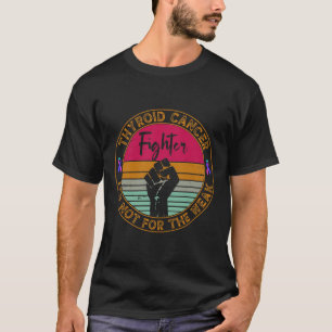 Cancer Awareness Retro Fighter And Warrior Men Wom T-Shirt