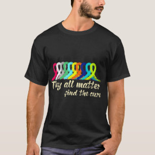 Cancer Awareness Ribbon Support T-Shirt
