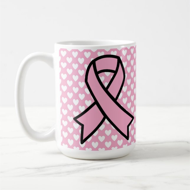 Cancer Awareness Series 15 oz Classic Mug (Left)