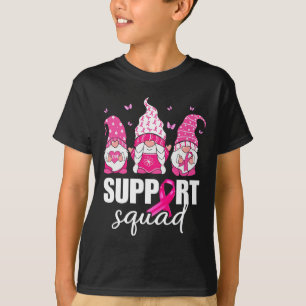 Cancer Awareness Shirt For Women Gnomes Support Sq