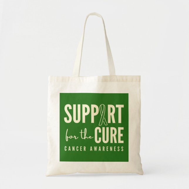 cancer awareness support cure Totes Bags (Front)