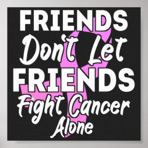 Cancer Awareness support for friend 2022 Poster