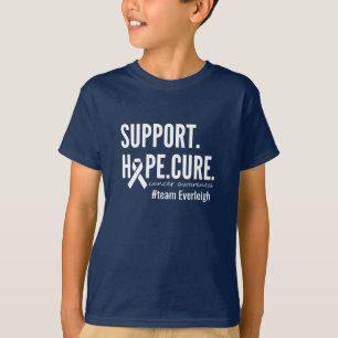 cancer awareness support Personalised Kids T-Shirt