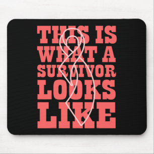 Cancer Awareness This Is What A Survivor Looks Lik Mouse Mat