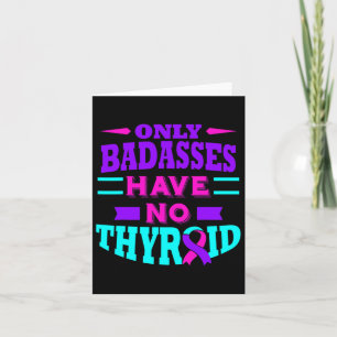 Cancer Awareness Thyroidectomy Removal Surgery Card