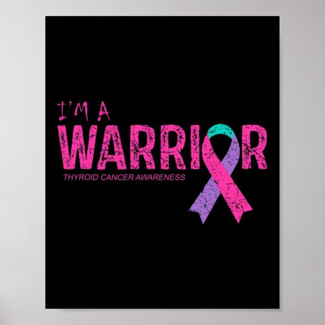Cancer Awareness Warrior  Poster (Front)