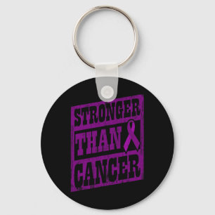 Cancer Awareness World Cancer Day Stronger Than Ca Key Ring