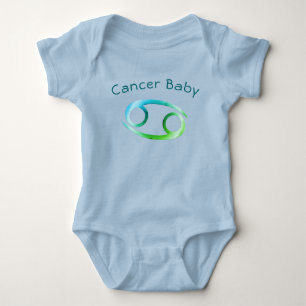 Cancer Baby Zodiac Bodysuit