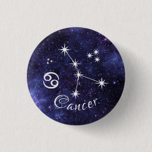 Cancer Badge, Zodiac Horoscope Badge