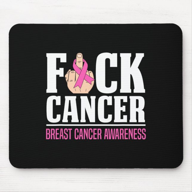 Cancer Breast Cancer Awareness  Mouse Mat (Front)
