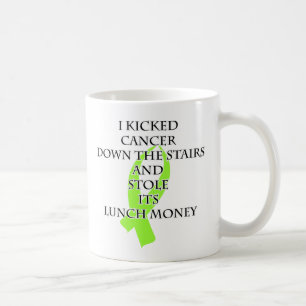Cancer Bully (Lime Green Ribbon) Coffee Mug