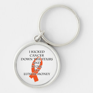 Cancer Bully (Orange Ribbon) Key Ring