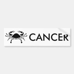 cancer bumper sticker