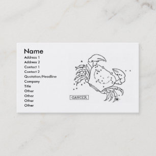 Cancer Business Card