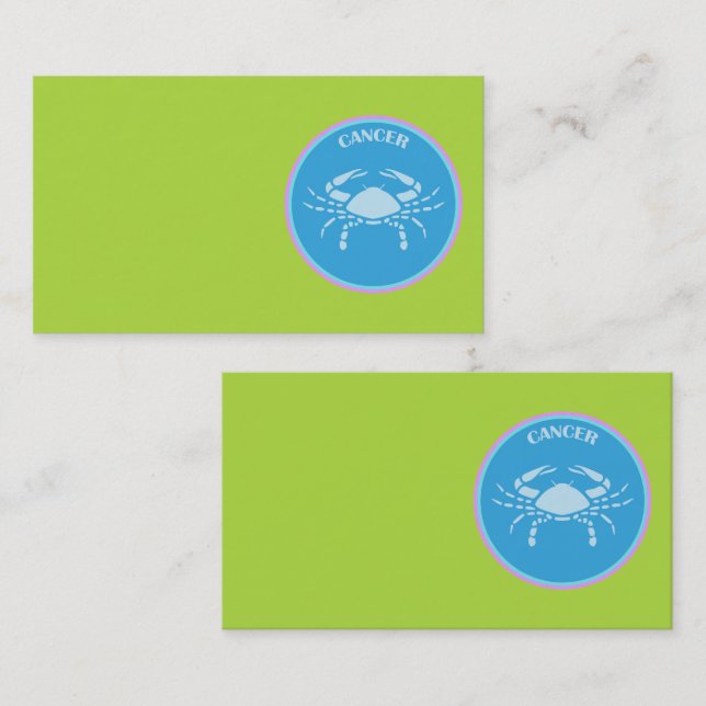 Cancer Business Card (Front/Back)