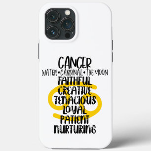 Cancer iPhone 13 pro max case