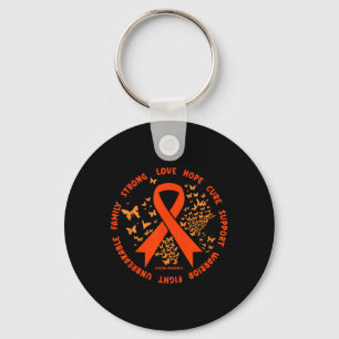 Cancer Clothing - Leukaemia Awareness 1 Key Ring